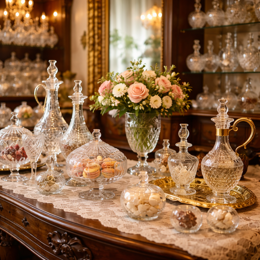 フランスのガラスアンティーク　〜王侯貴族の華やぎから、暮らしの美へ受け継がれた透明な芸術〜